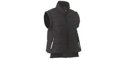 Women's Puffer Vest - Black