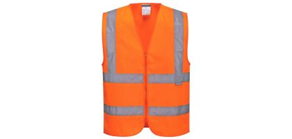 HiVis Band and Brace Vest Zip