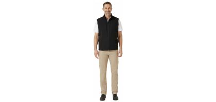 Mens Bonded Fleece Zip Vest