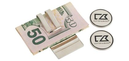Cutter & Buck Tour Money Clip Set