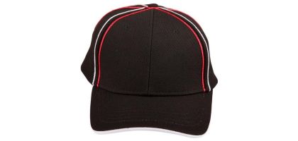 Tri-Colour Pique Mesh Cap