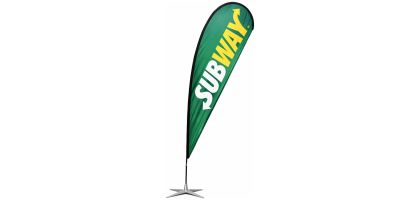 Tear Drop Banners 2M