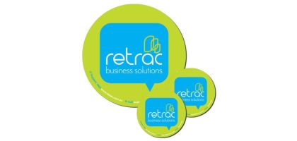 Round Executive Plus Mouse Mat & 2 Coasters