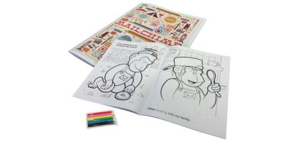 A4 Colouring in Book (16pp + Cover)