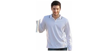 Stitch Feature Essentials-Unisex Adults L/S Polo
