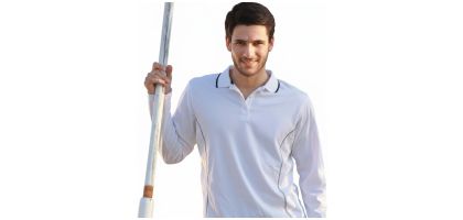 Stitch Feature Essentials-Kids L/S Polo