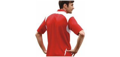 Kids Honey Comb Contrast Panel Polo