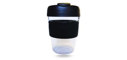 350ml Reusable Glass Coffee Cup