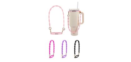 Silicone Flower Tumbler Strap