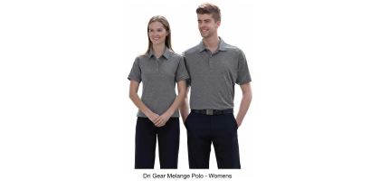 Dri Gear Melange Polo - Womens