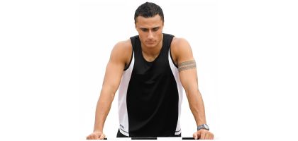 Dri Gear Active Contrast Singlet - Mens