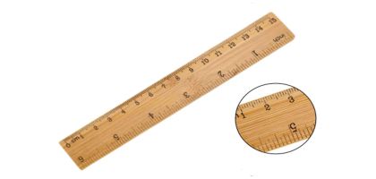 Bamboo Ruler 15cm