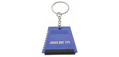 Ice Scrapper with Key Ring