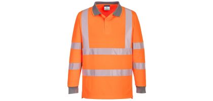 Eco HiVis Polo Shirt L/S (6 Pack)
