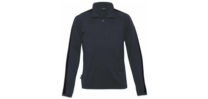 Merino Contrast Insert Pullover - Mens
