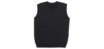 Merino Wool Fuly Fashioned Vest - Mens