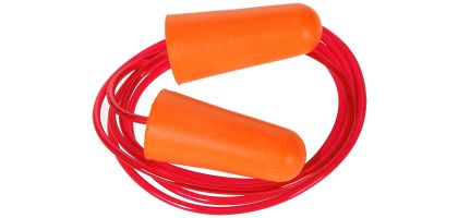 Corded PU Foam Ear Plugs (200 Pairs)