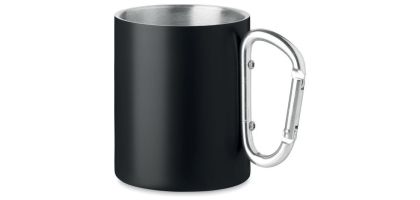 Trumba Metal Mug with carabiner