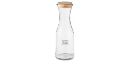 Recycled glass carafe