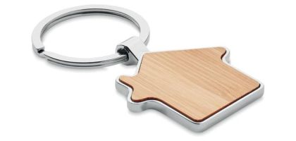 House Shaped Keyring - Bernie