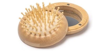 Seldon folding hair brush