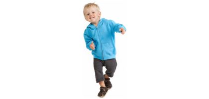 Babies Heather Zip Hoodie