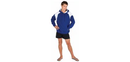Mens Shoulder Contrast Panel Hoodie