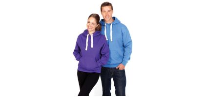 Mens Brushed Heavy  Fleece Hoodie