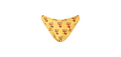 Women's Polyester Spandex Sublimated Bikini bottom