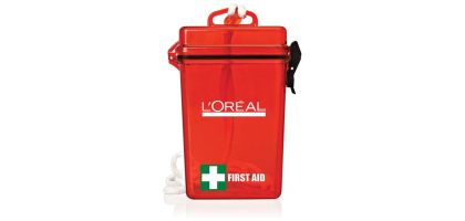 First Aid Kit Waterproof (21pc) Red
