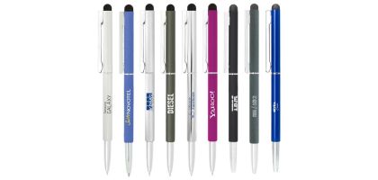 BND71S Clap Stylus Thin Twist Metal Ball Pen