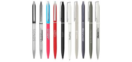 BND72 Glad, Thin Twist Metal Ball Pen