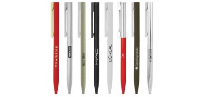 BND78 Sari, Thin Twist Metal Ball Pen