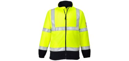 Modaflame Fleece HiVis Contrast FR Jacket
