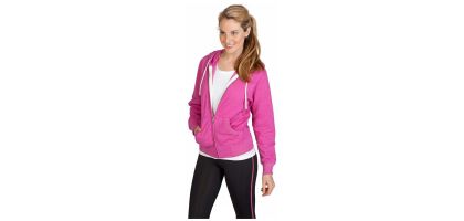 Ladies/Junior Greatness Heather Zip Hoodie