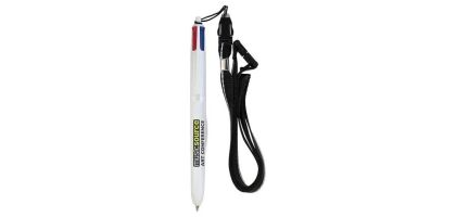 BIC© 4-Colour Pen with Lanyard