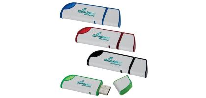 Slanted USB 2.0 Flash Drive