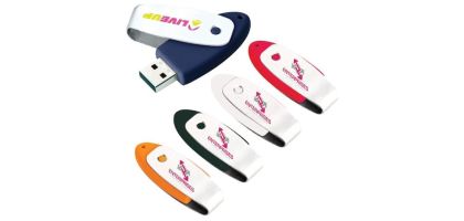 Oval USB 2.0 Flash Drive