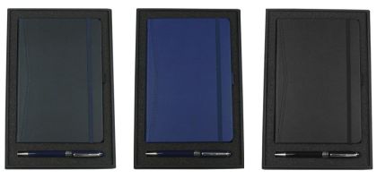 Gift Set with 9198 Pedova Pocket Bound JournalBook & 6002 Bristol Twist Ballpoint Pen