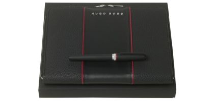 Set Gear Black (rollerball Pen & Conference Folder A5)