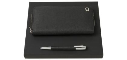 Set Hugo Boss (ballpoint Pen & Long Zipped Folder)