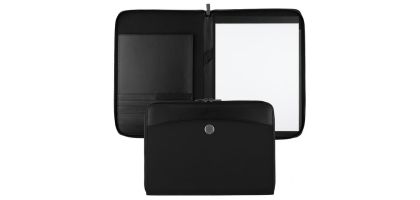 Conference Folder Zip A4 Contour Black