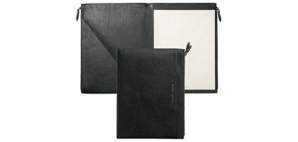 Conference Folder A4 Stripe Soft Black