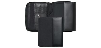 Conference Folder A5 Advance Fabric Dark Grey