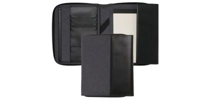 Conference Folder A5 Advance Fabric Light Grey