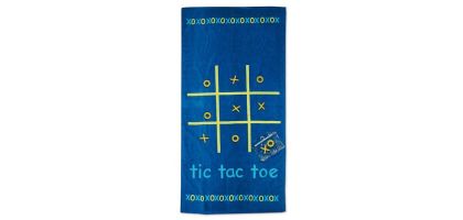 Tic-Tac-Toe Beach Towel