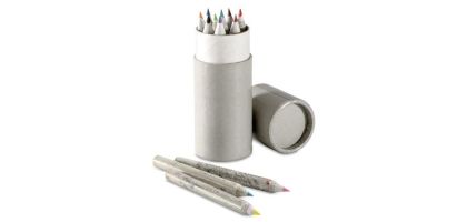 Recycled Colour Pencils In Tube