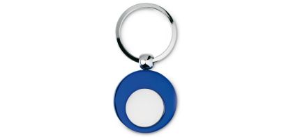 Metal Keyring With Metal Token