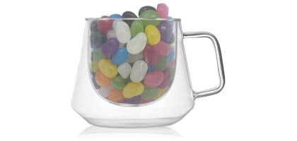 Jelly Bean In Diamond Coffee Cup