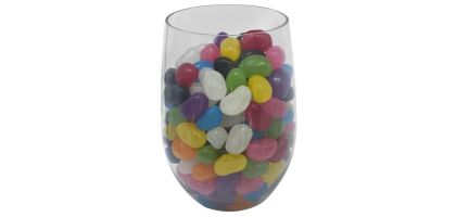 Jelly Bean In Crystal PET Cup